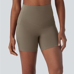 Halara UltraSculpt High Waisted Tummy Control Shaping Biker Shorts